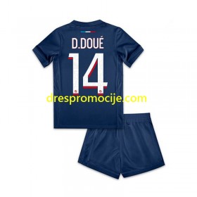Paris Saint-Germain Desire Doue 14 Dres Dječji Domaći 2024/2025 Kratkih Rukava